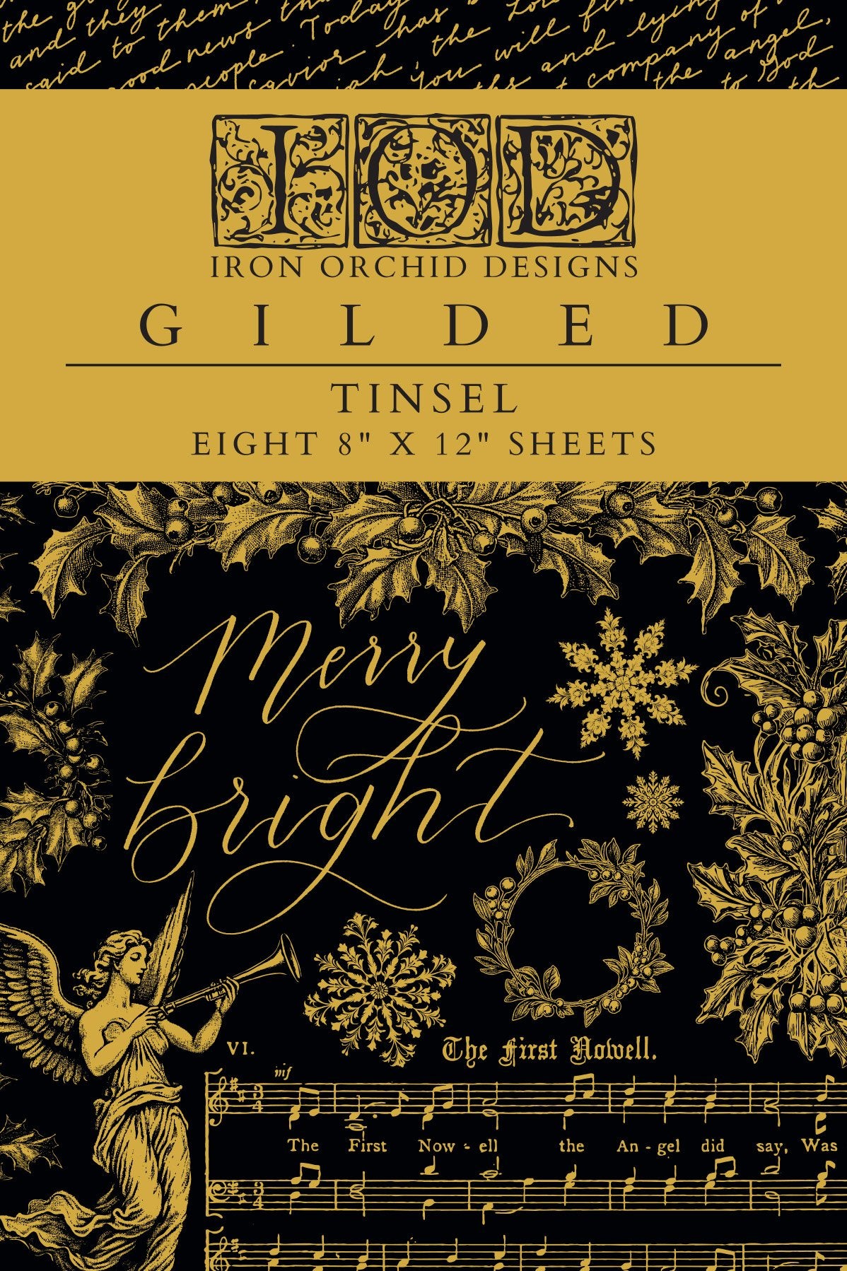 Gilded Transfers - Tinsel Foil 8x12
