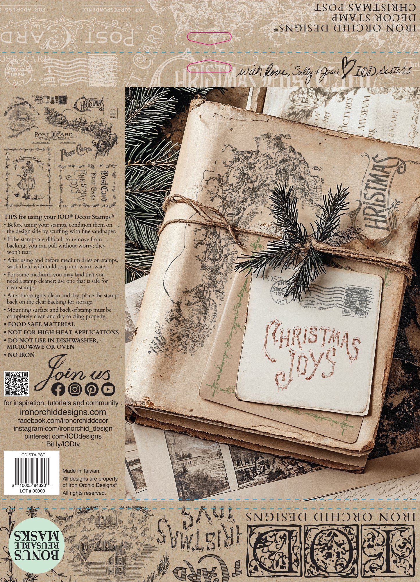 Stamp - Christmas Post - 12x12