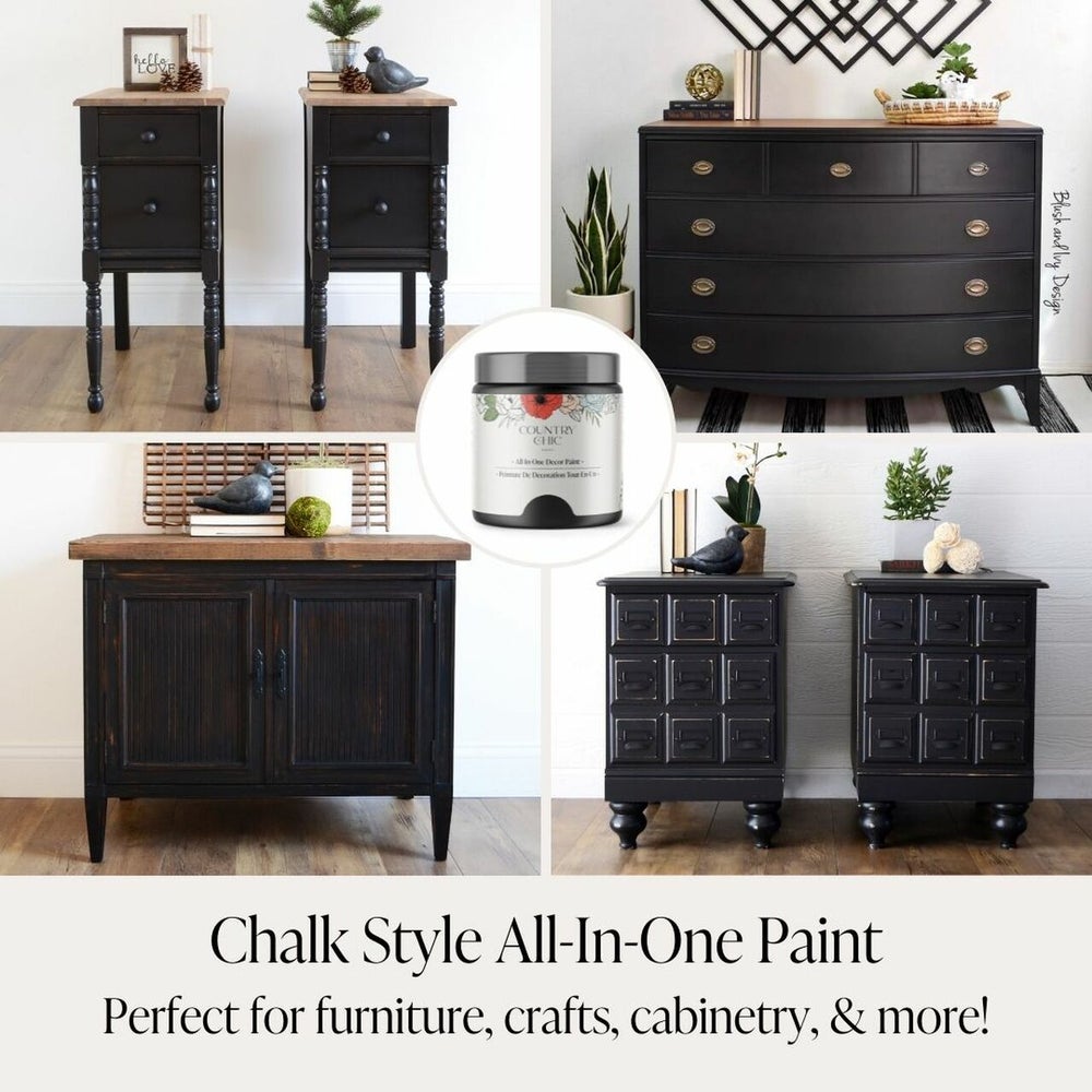 Country Chic - Liquorice (Black)