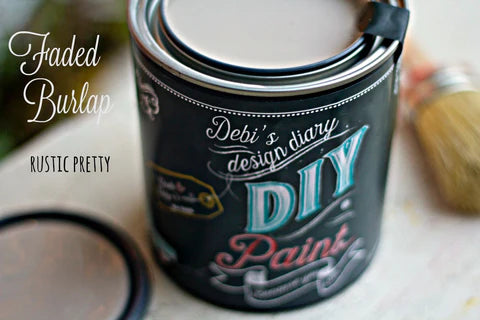 Faded Burlap - DIY