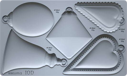 IOD Mould - Bibelots 2 6 x 10