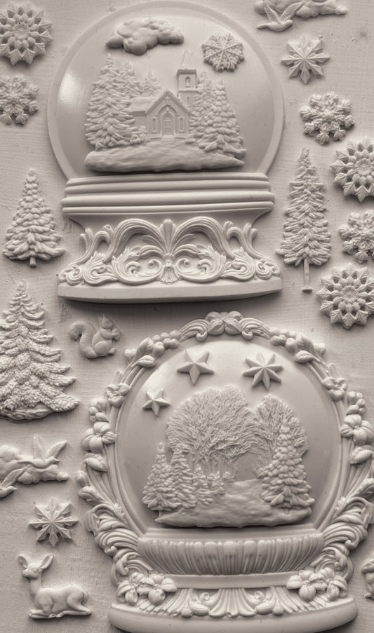 IOD Mould - Snow Globe 6x10