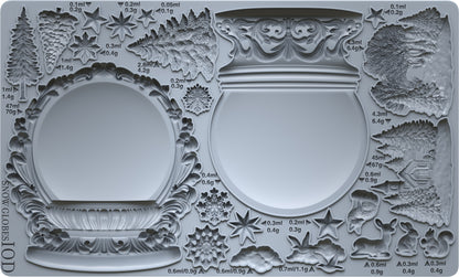 IOD Mould - Snow Globe 6x10
