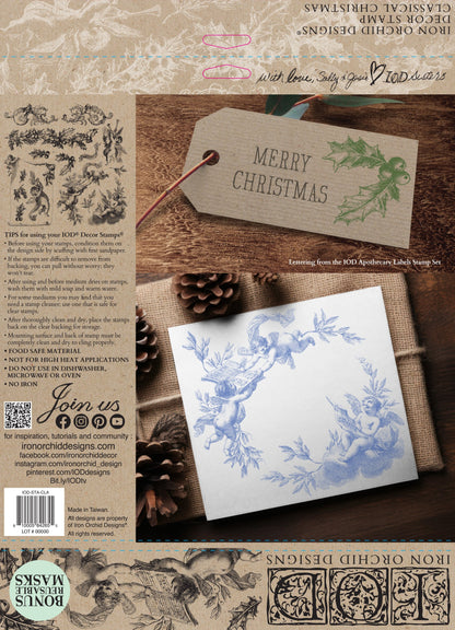 Stamp - Classical Christmas 12x12