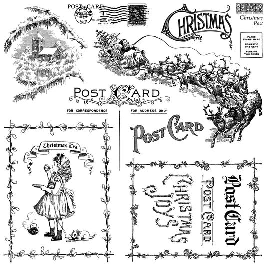 Stamp - Christmas Post - 12x12