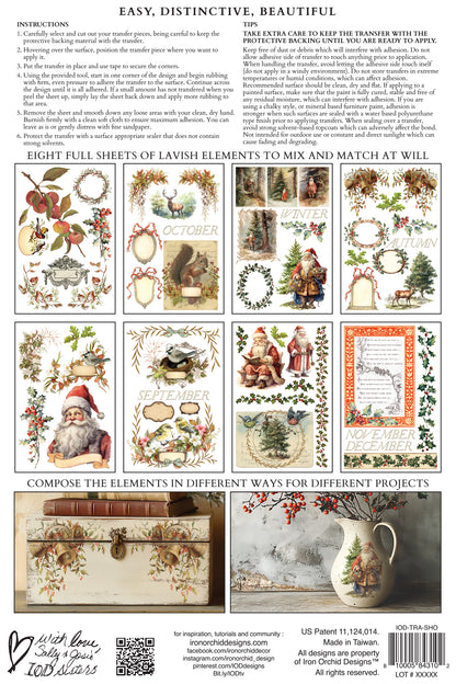 Transfer - Santa's Hollow 8x12 Pad
