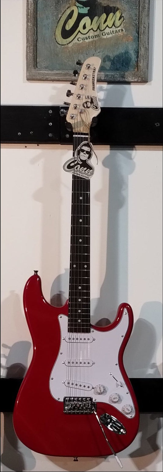 Conn Custom Guitars Frankenstrat - Red Electric Guitar