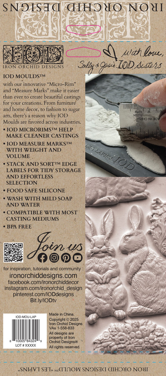 IOD Mould - Les Lepins 6x10